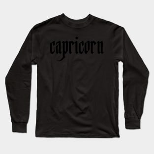 CAPRICORN Long Sleeve T-Shirt